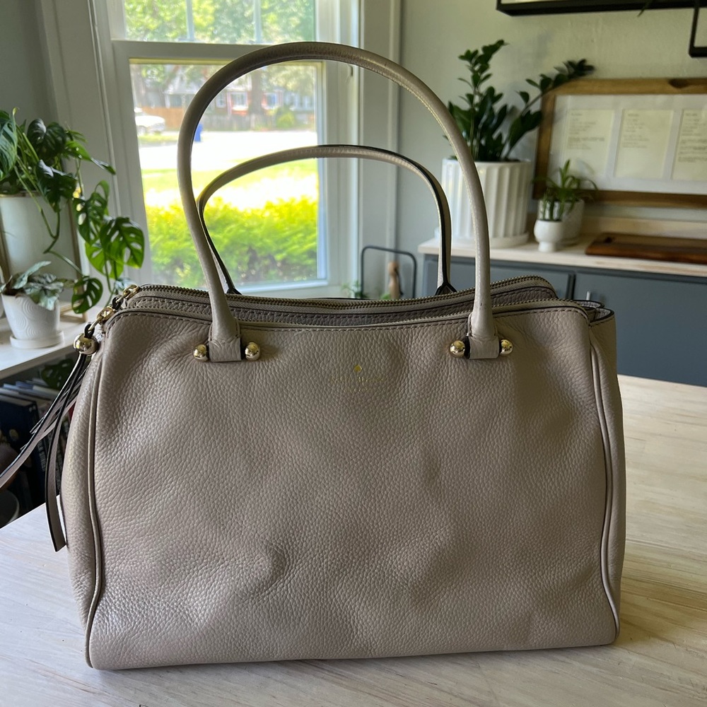 Kate Spade pebbled leather handbag